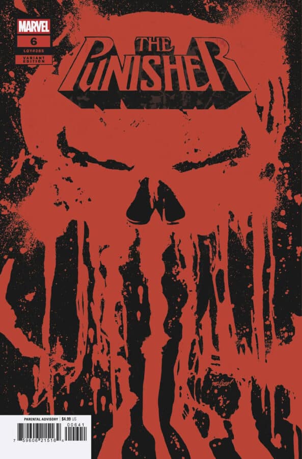PUNISHER #6 SKULL VARIANT