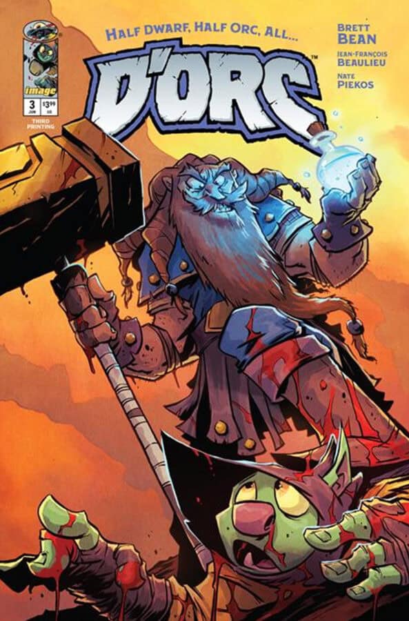 D'ORC #3 3rd Printing
