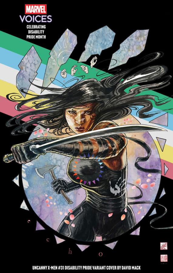 UNCANNY X-MEN #31 DAVID MACK DISABILITY PRIDE VARIANT