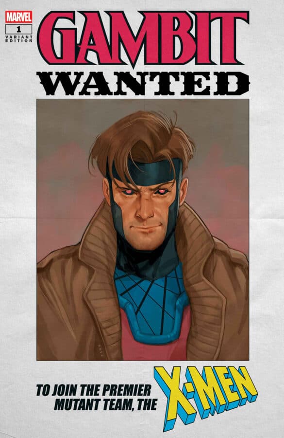 GAMBIT: WANTED #1 PHIL NOTO WANTED VARIANT A