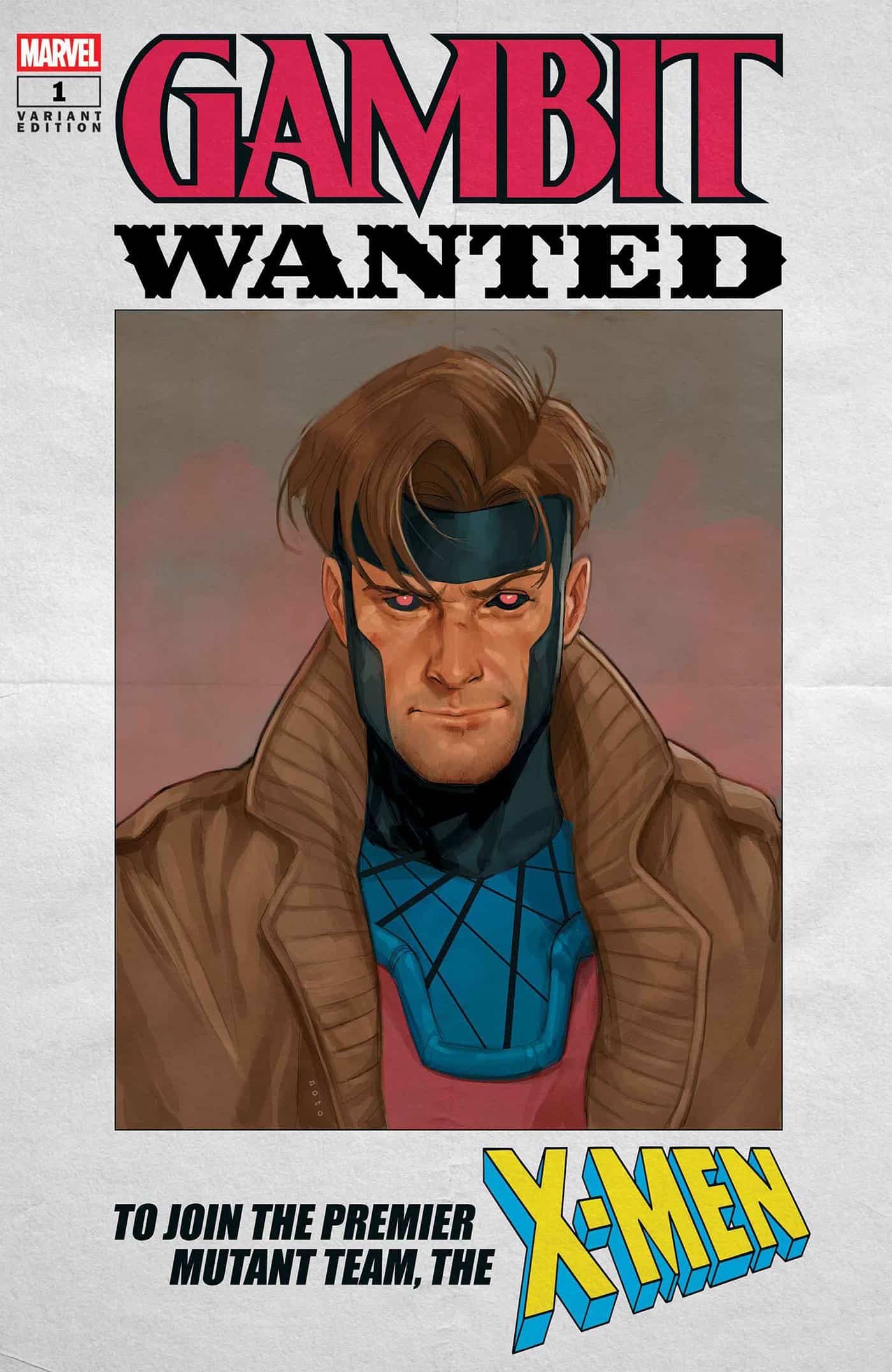 GAMBIT: WANTED #1 PHIL NOTO WANTED VARIANT A