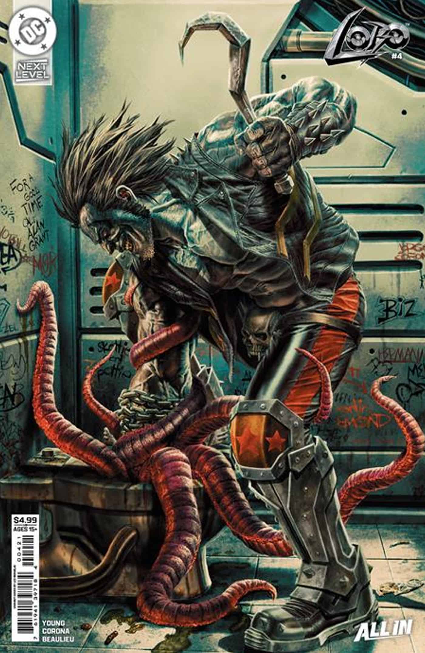 LOBO #4 CVR B LEE BERMEJO