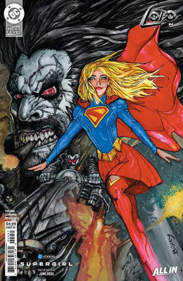 LOBO #4 CVR E SIMON BISLEY SUPERGIRL MOVIE