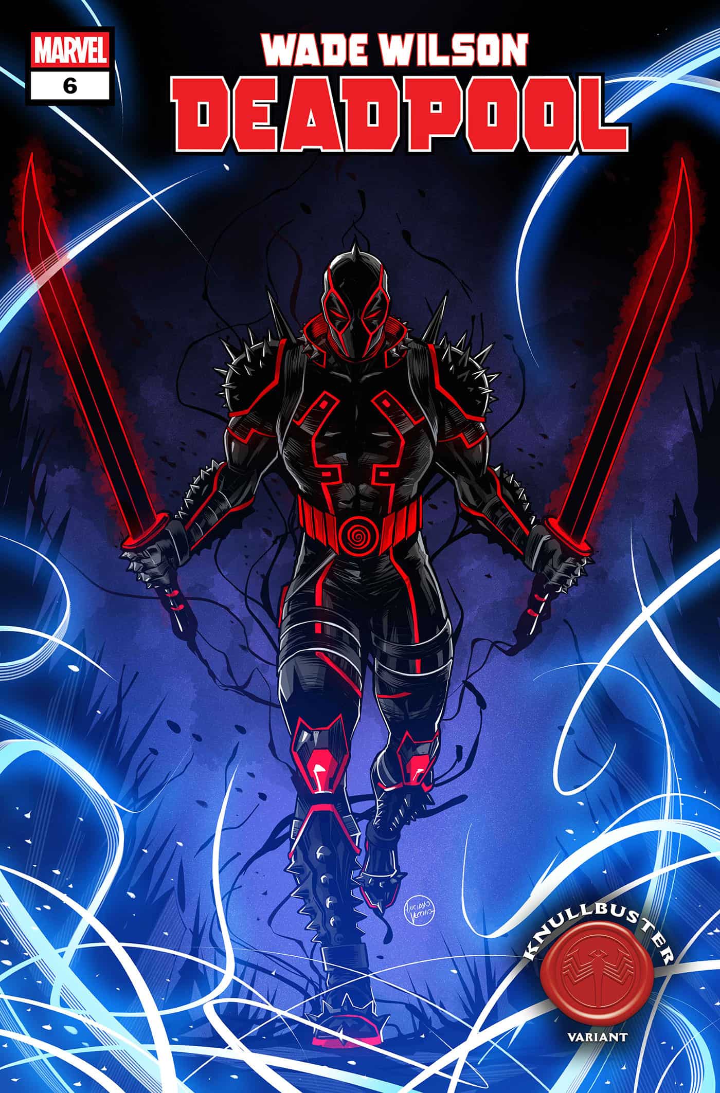 WADE WILSON: DEADPOOL #6 LUCIANO VECCHIO KNULLBUSTER VARIANT
