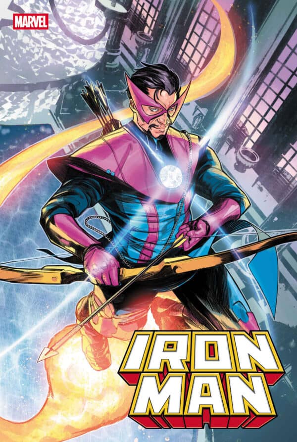 IRON MAN #7 ALESSANDRO CAPPUCCIO HELLFIRE COSTUME SWAP VARIANT