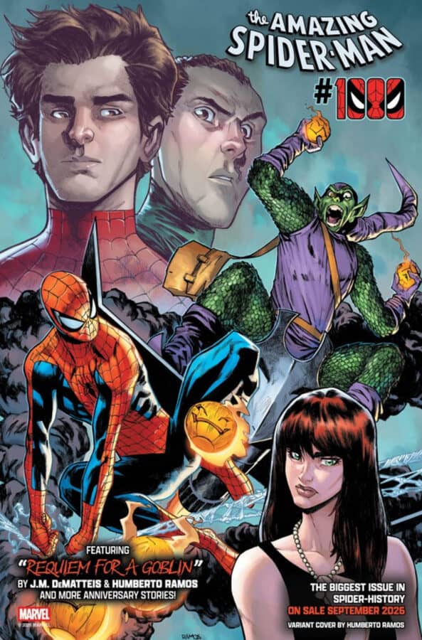 AMAZING SPIDER-MAN #1000 HUMBERTO RAMOS VARIANT