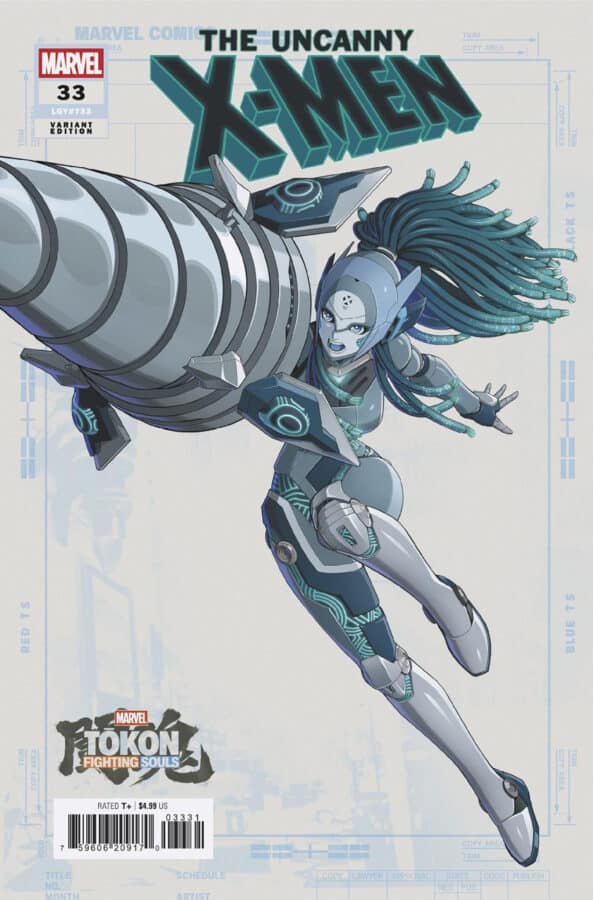 UNCANNY X-MEN #33 MARVEL TOKON: FIGHTING SOULS VARIANT