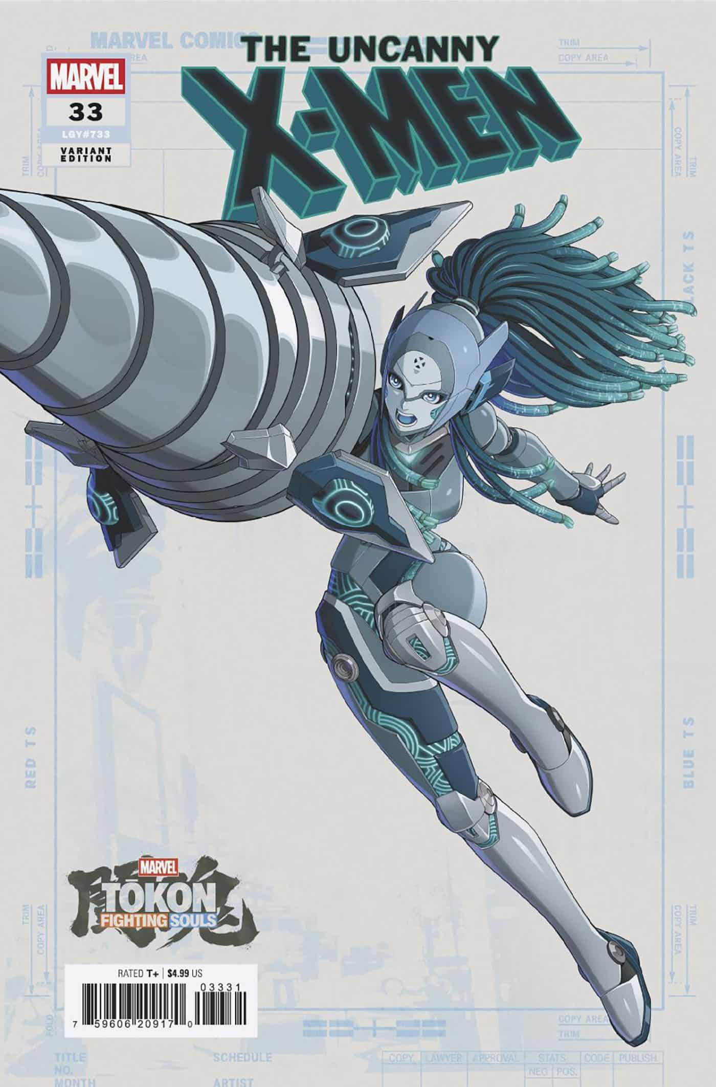 UNCANNY X-MEN #33 MARVEL TOKON: FIGHTING SOULS VARIANT