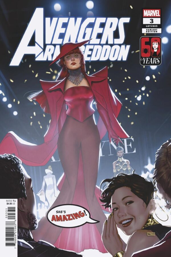 AVENGERS: ARMAGEDDON #3 - Taurin Clarke Mary Jane Watson cover art