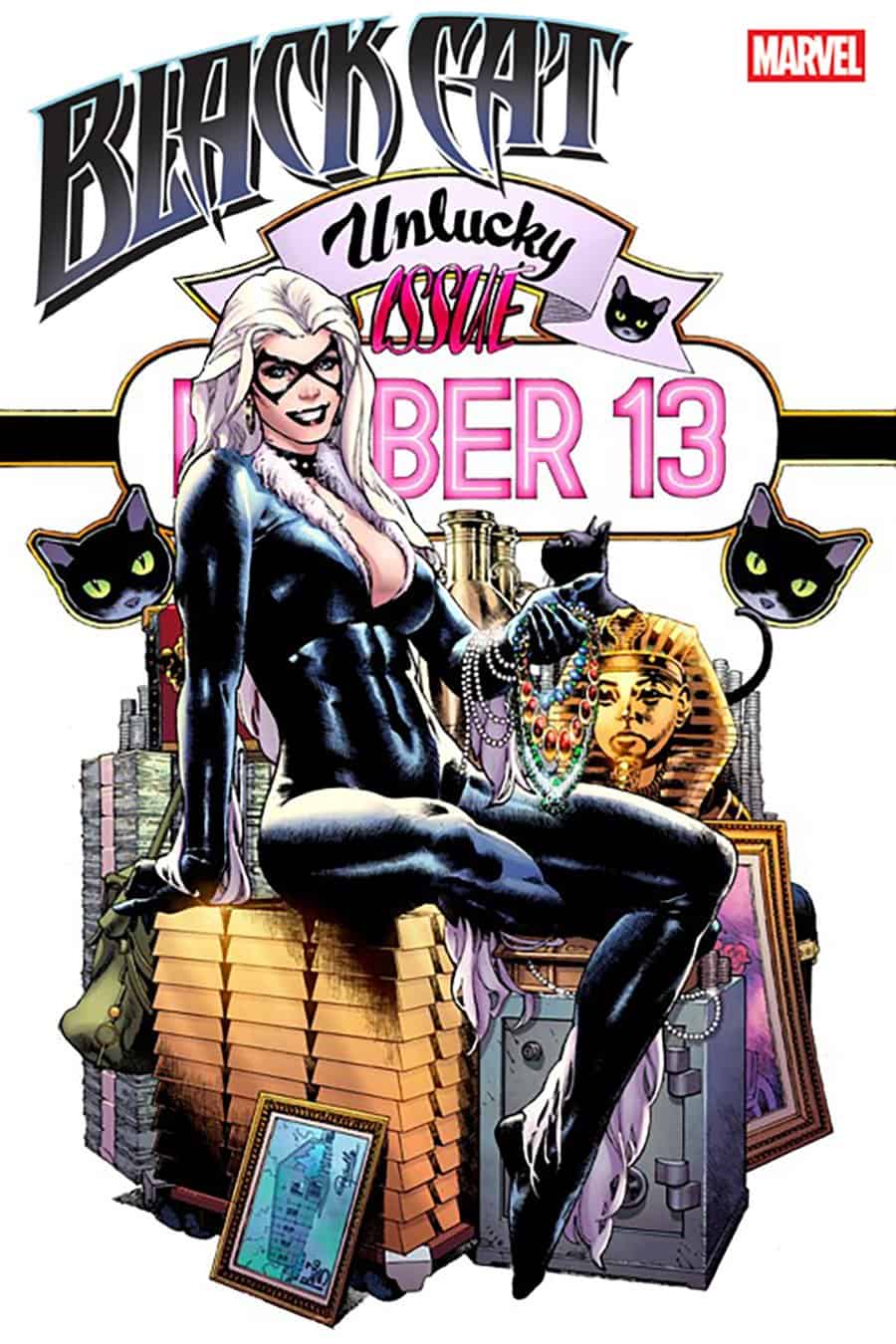 BLACK CAT #13 - Paulo Siqueira Foil cover art