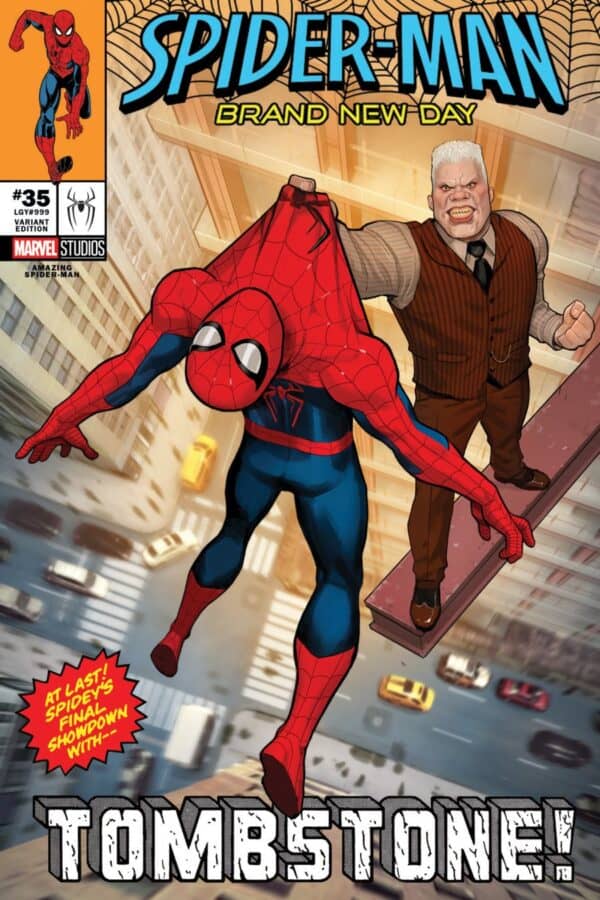 THE AMAZING SPIDER-MAN #35 - David Nakayama Spider-Man: Brand New Day Marvel Studios cover art