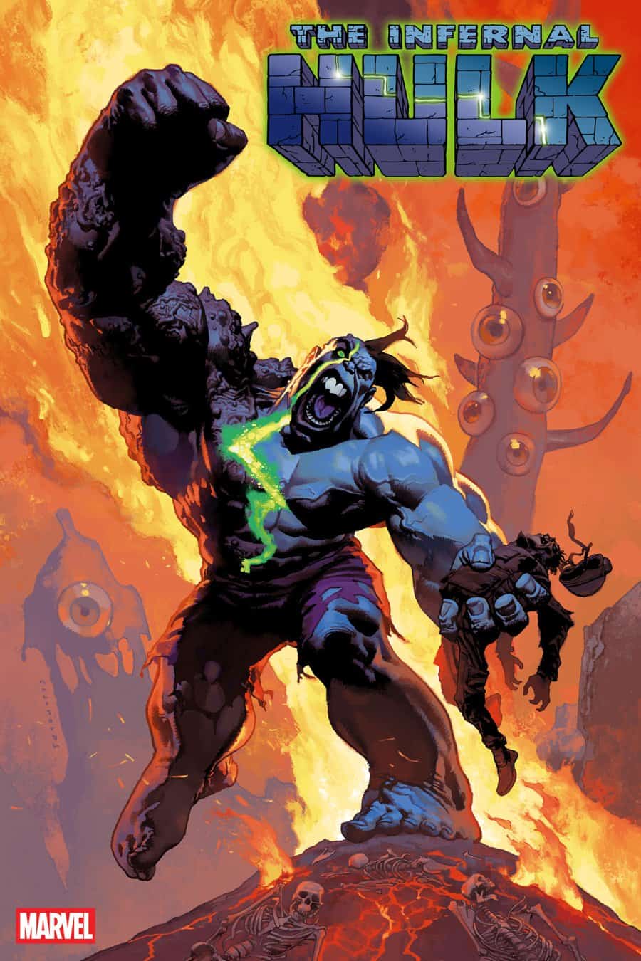 INFERNAL HULK #10 - Josemaria Casanovas cover art