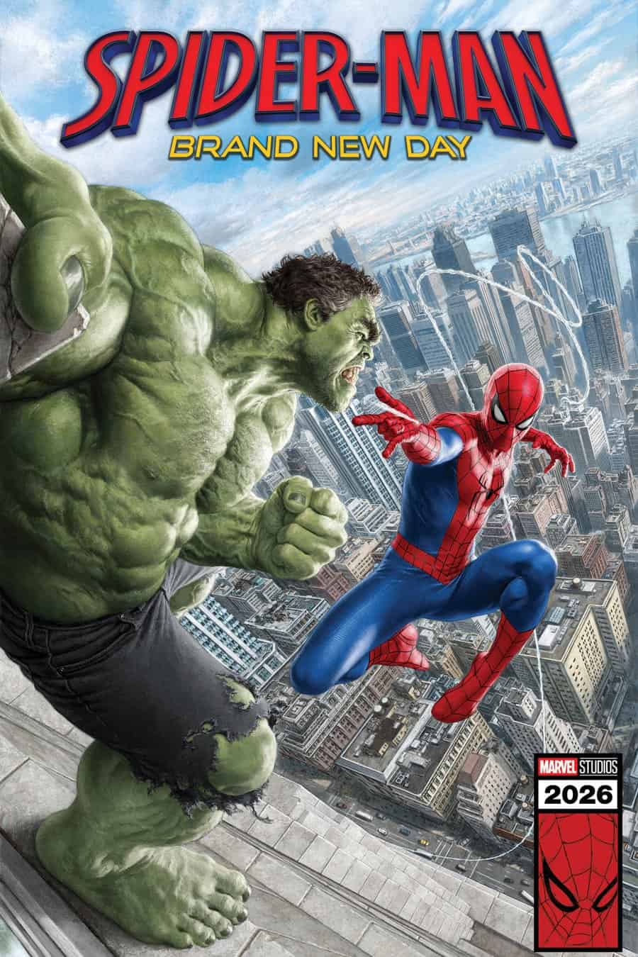 INFERNAL HULK #10 - Mauro Cascioli Spider-Man: Brand New Day Marvel Studios cover art