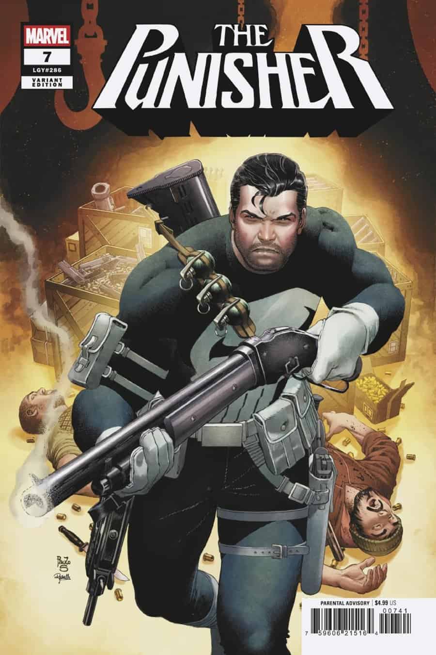 PUNISHER #7 - Paulo Siqueira cover art