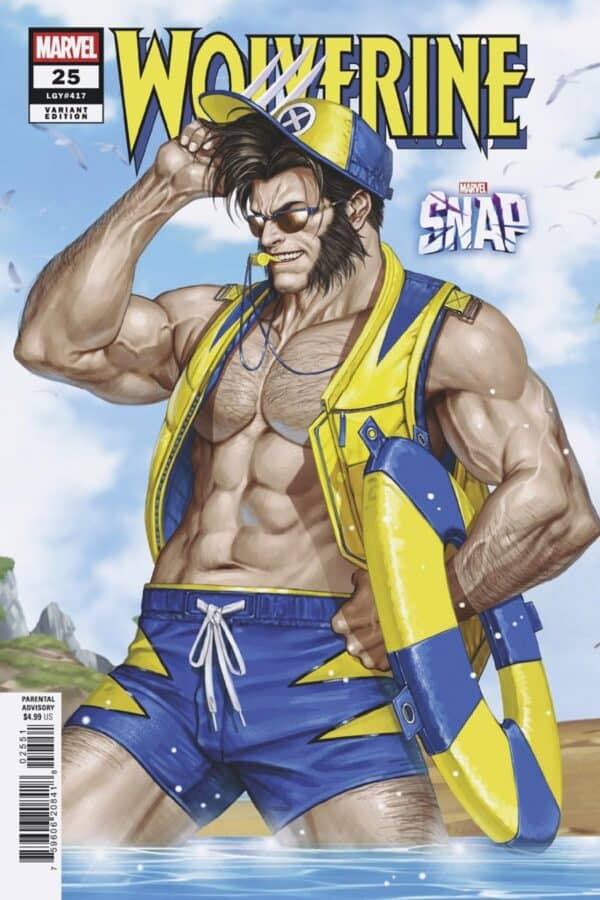 WOLVERINE #25 - Inhyuk Lee Marvel Snap Swimsuit cover art