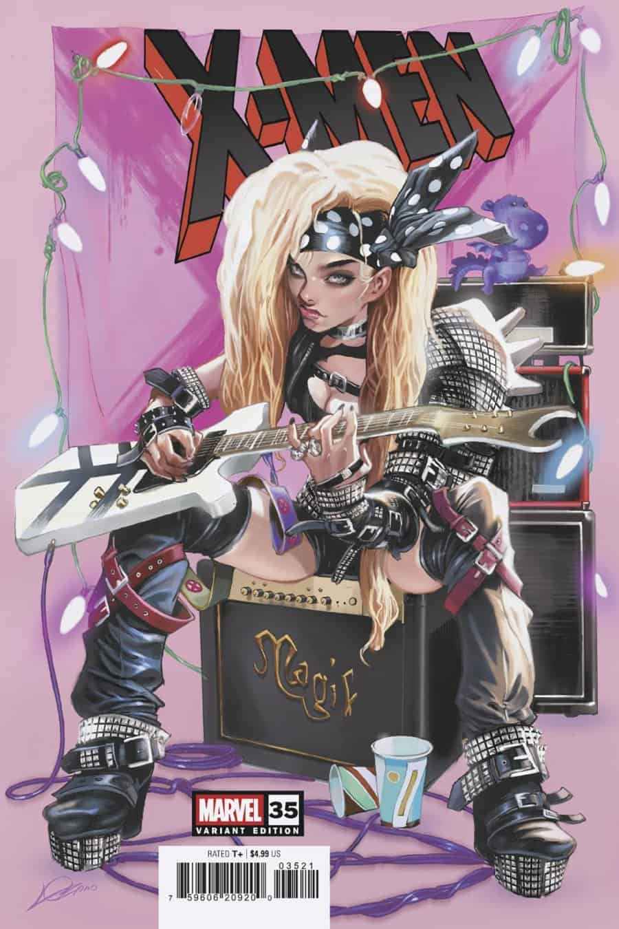 X-MEN #35 - Alexander Lozano '80S Magik cover art