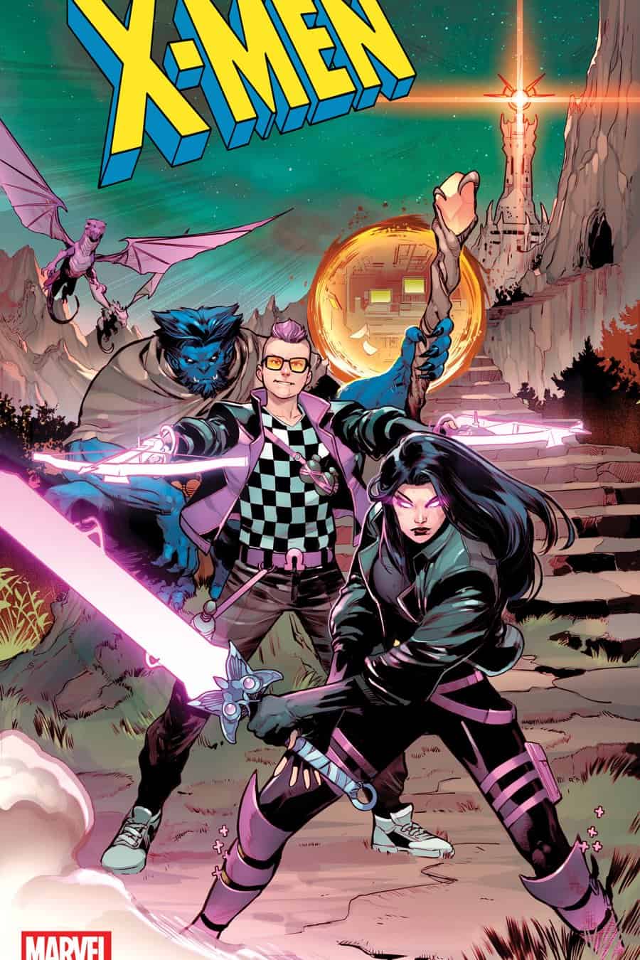X-MEN #35 - Jonas Scharf Isekai cover art