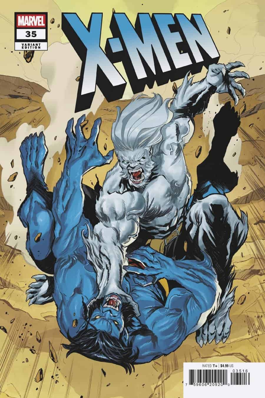 X-MEN #35 - Carlos Nieto 1:25 cover art