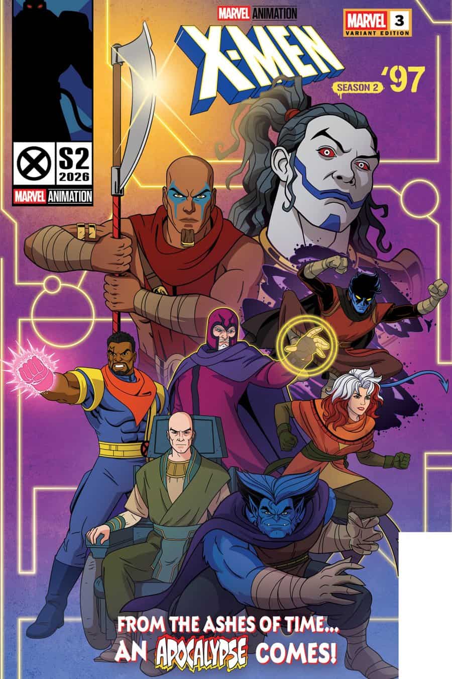 X-MEN '97: SEASON TWO #3 - Adam Stafford cover art