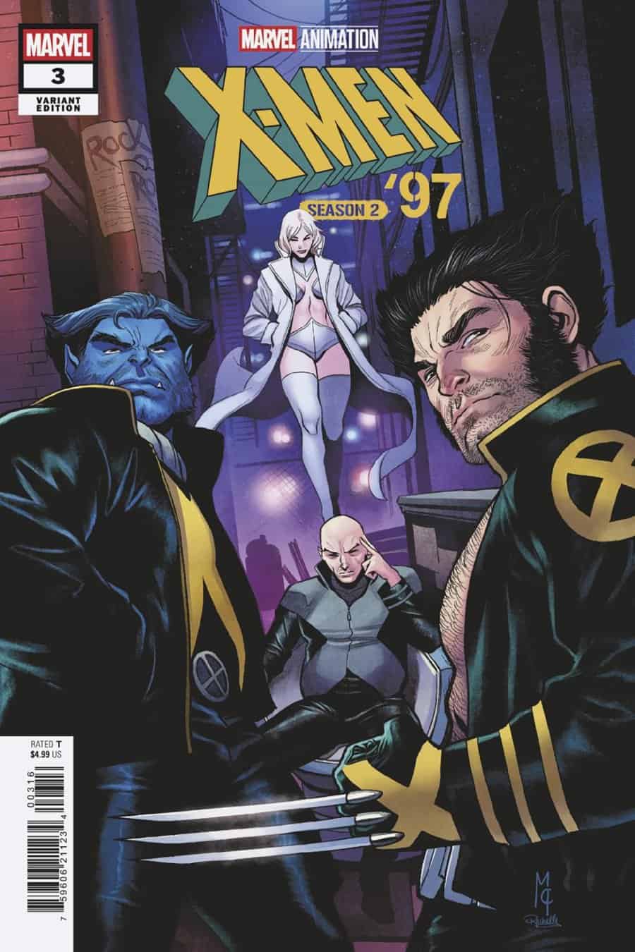 X-MEN '97: SEASON TWO #3 - Martin Coccolo 1:25 cover art