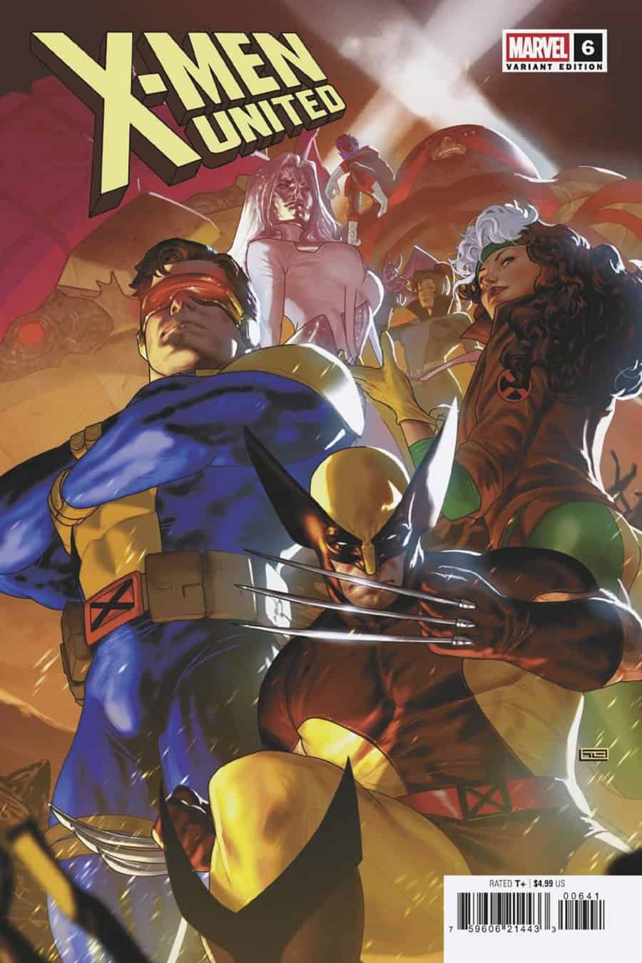 X-MEN UNITED #6 - Taurin Clarke cover art