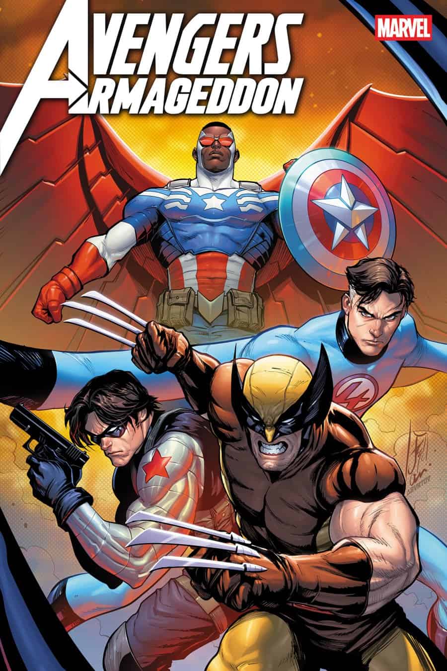 AVENGERS: ARMAGEDDON #3 - Stefano Caselli 1:25 cover art