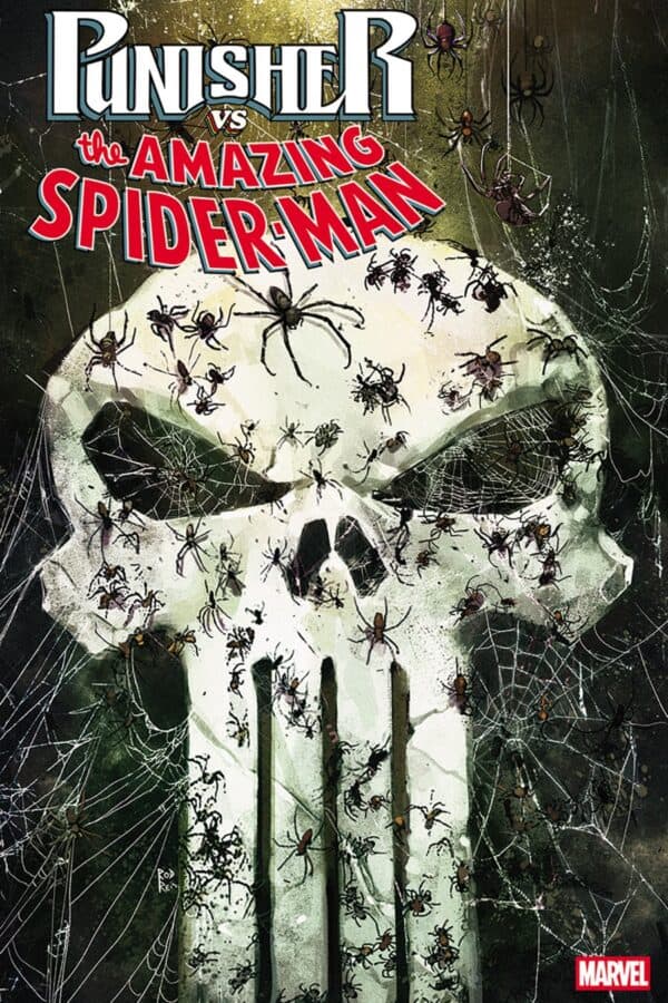 PUNISHER VS. SPIDER-MAN #2 - Rod Reis cover art