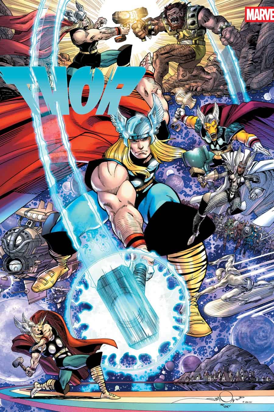 THOR #800 - Walt Simonson cover art