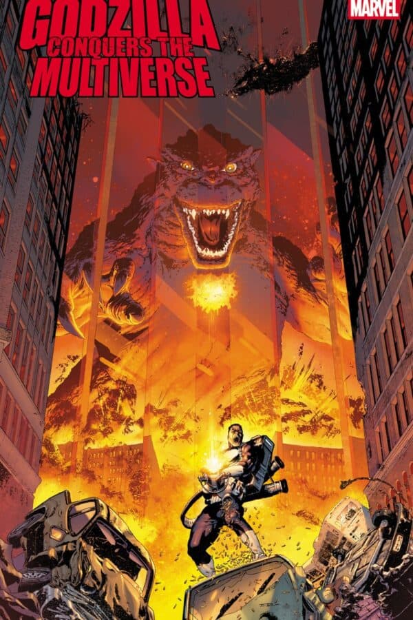 GODZILLA CONQUERS THE MULTIVERSE #2 - Tony Parker cover art