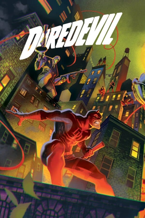 DAREDEVIL #6 - Flaviano 2-Part Connecting cover art
