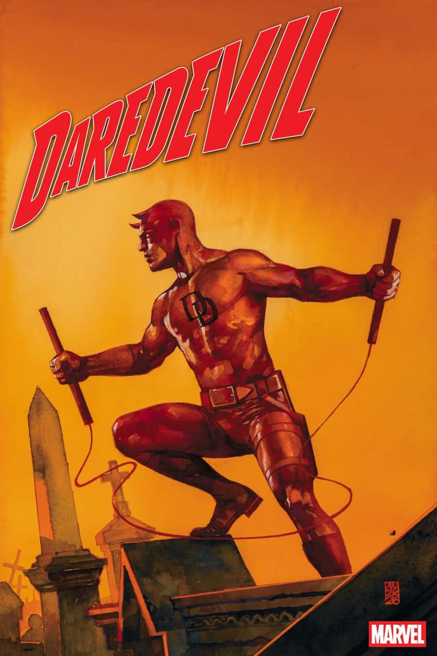 DAREDEVIL #6 - Alex Maleev 1:25 cover art