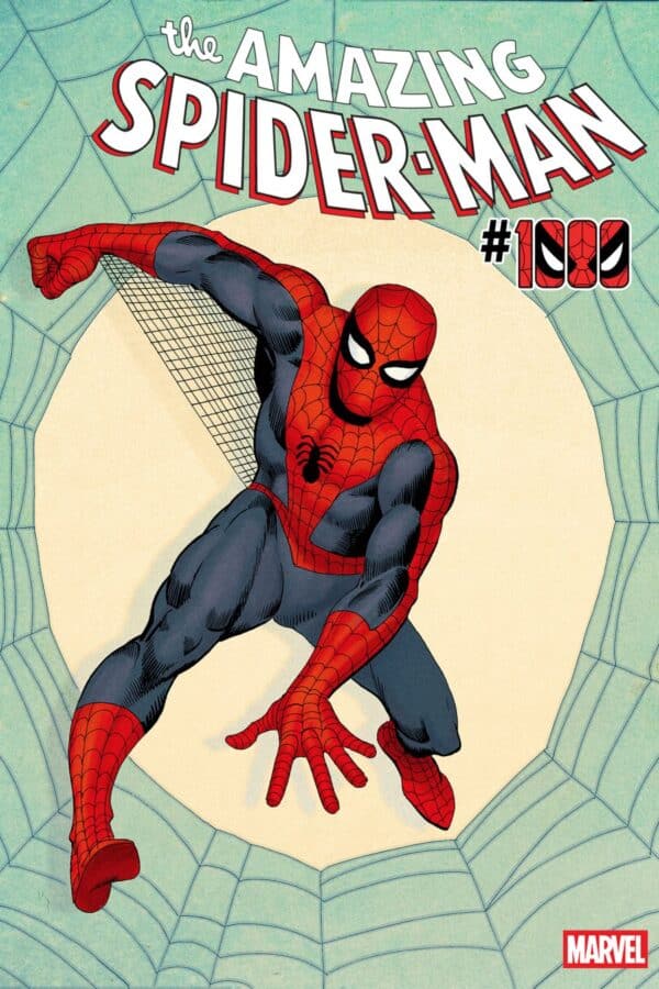 THE AMAZING SPIDER-MAN #1000 - Steve Ditko cover art