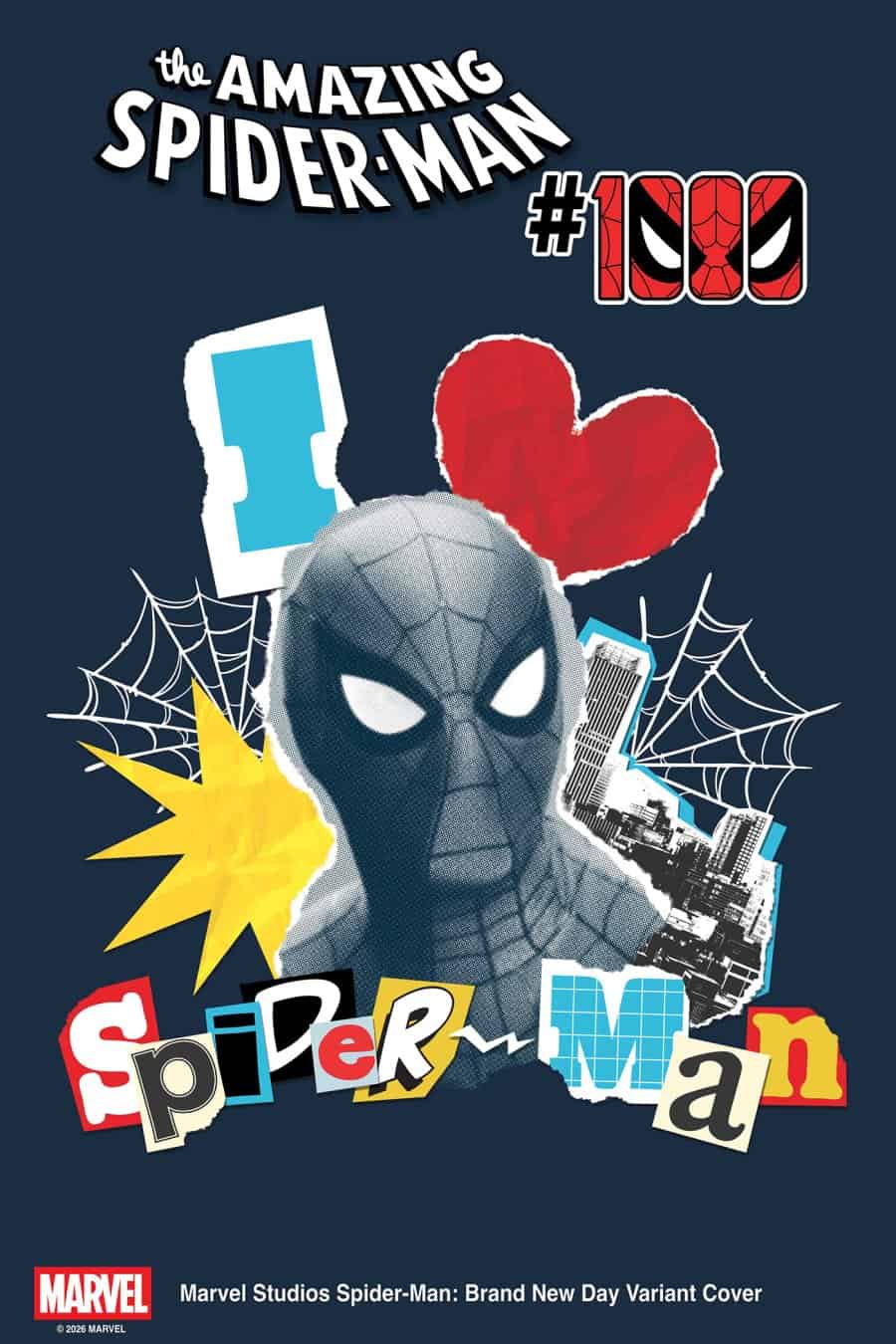 THE AMAZING SPIDER-MAN #1000 - Marvel Studios Spider-Man: Brand New Day cover art
