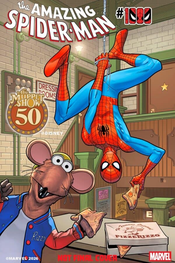 THE AMAZING SPIDER-MAN #1000 - Paco Medina Muppets cover art