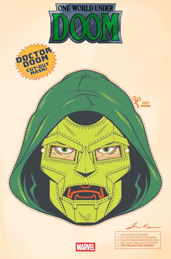 RETRO HALLOWEEN MASK