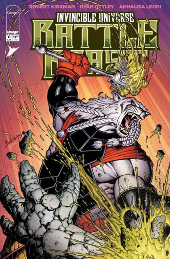 INVINCIBLE UNIVERSE BATTLE BEAST #11 CVR B MARK BAGLEY & RICHARD ISANOVE
