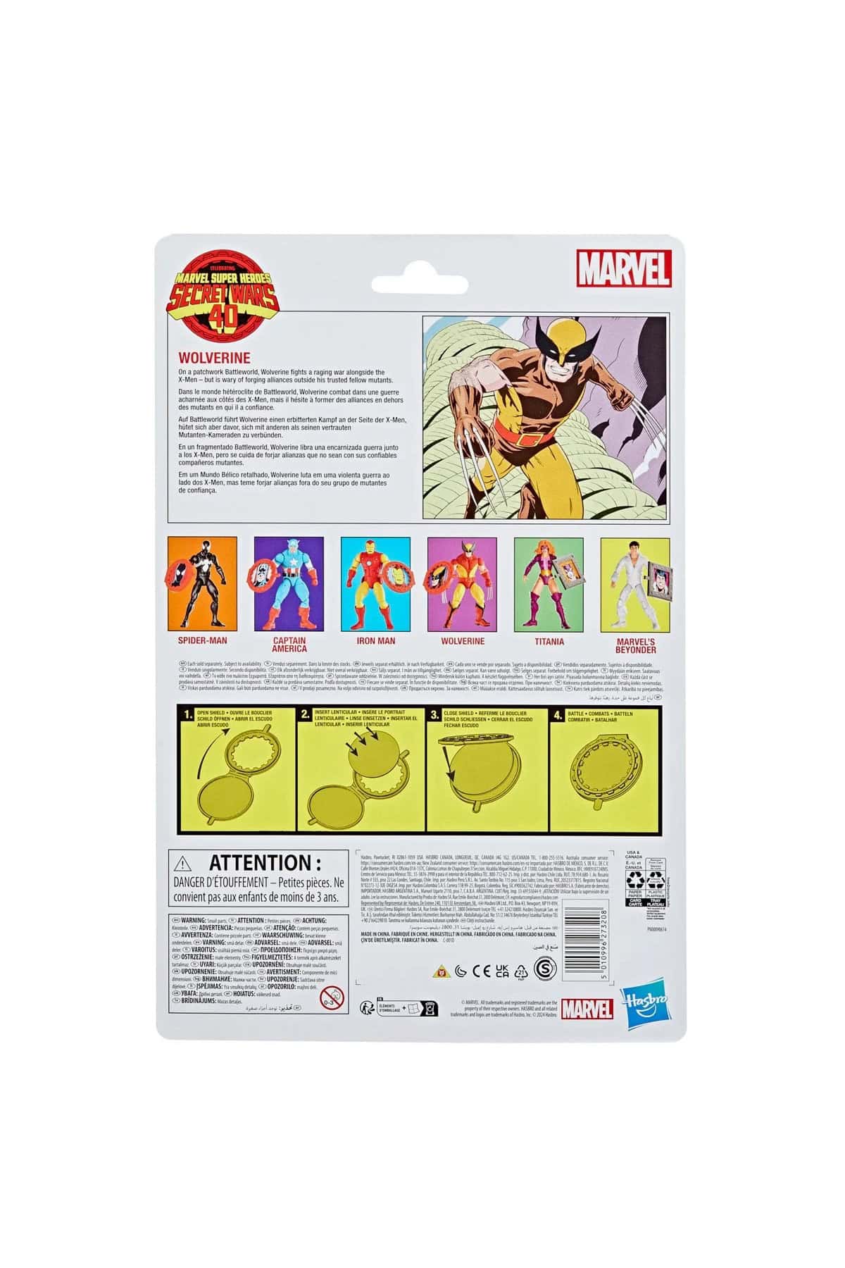 Marvel Legends Series Secret Wars Wolverine