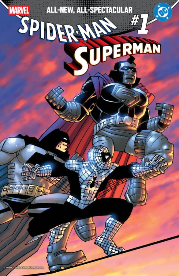 MARVEL/DC: SPIDER-MAN/SUPERMAN #1 FRANK MILLER VARIANT[1:50]