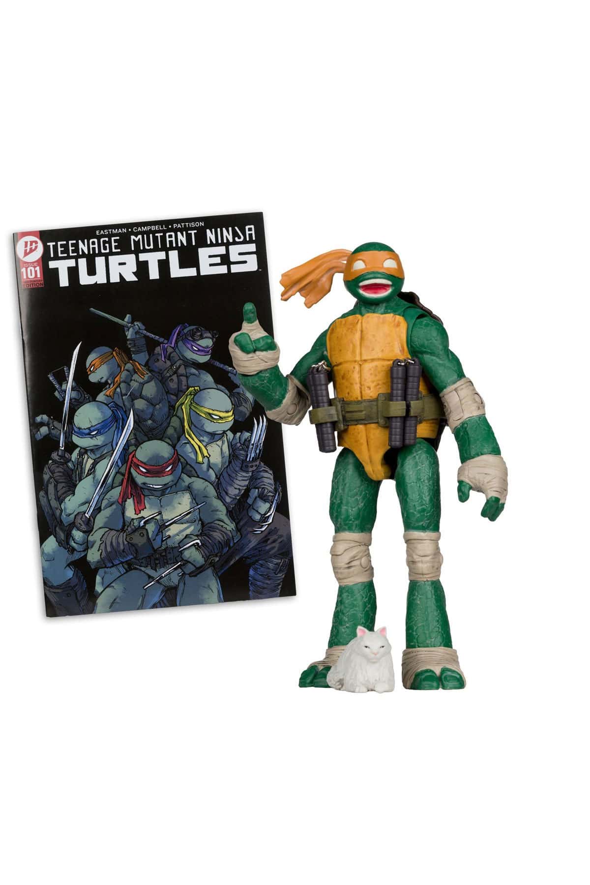 Teenage Mutant Ninja Turtles Page Punchers Wave 2 Michelangelo 5-Inch Scale Action Figure with Comic