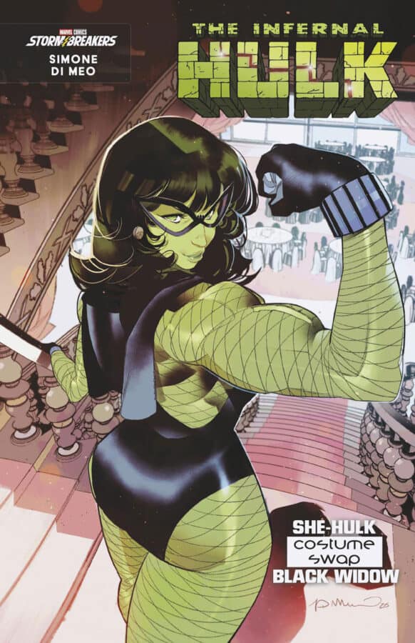 INFERNAL HULK #9 SIMONE DI MEO HELLFIRE COSTUME SWAP VARIANT
