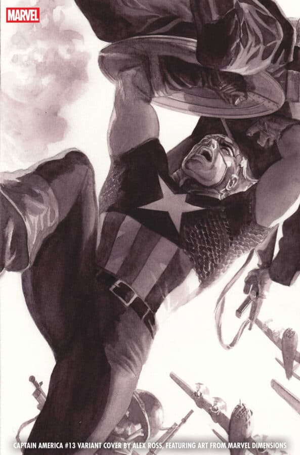 CAPTAIN AMERICA #13 ALEX ROSS MARVEL DIMENSIONS VARIANT
