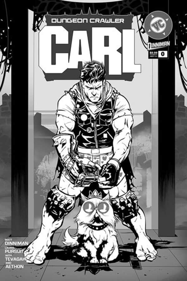 DUNGEON CRAWLER CARL SPECIAL EDITION #0 CVR B NATHAN GOODEN ABSOLUTE BATMAN HOMAGE B&W VAR