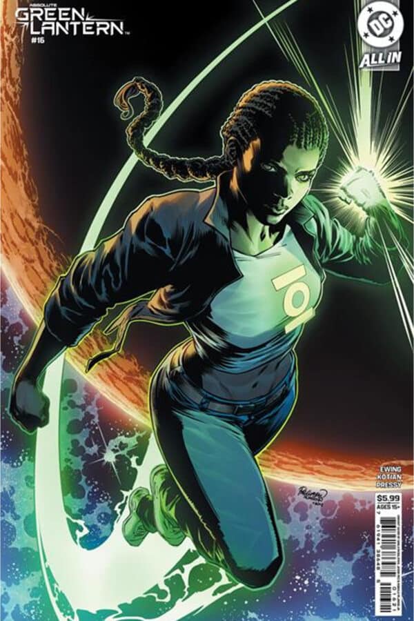 ABSOLUTE GREEN LANTERN #16 CVR B CARLO PAGULAYAN CARD STOCK VAR