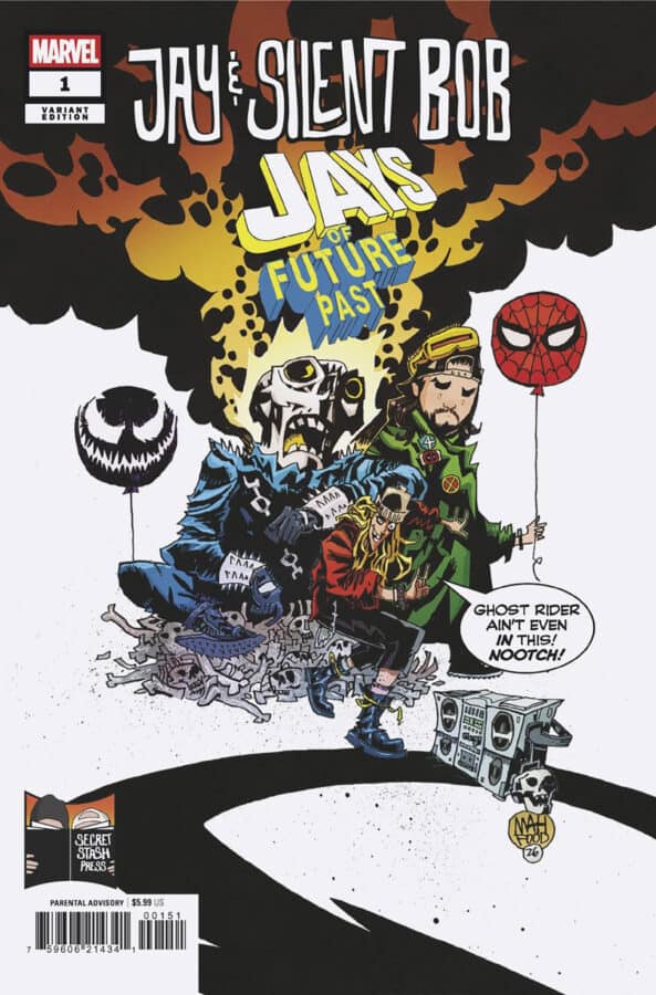 JAY & SILENT BOB: JAYS OF FUTURE PAST #1 JIM MAHFOOD VARIANT
