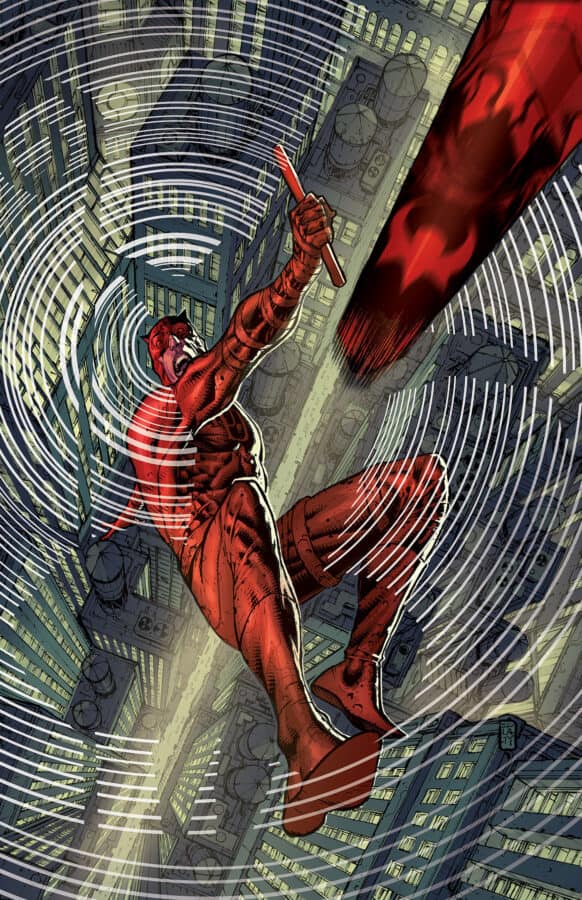 DAREDEVIL #2 STEPHEN PLATT RATIO VIRGIN 2ND PRINTING VARIANT[1:25]