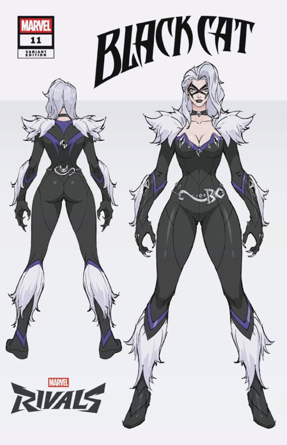 BLACK CAT #11 NETEASE GAMES MARVEL RIVALS WRAPAROUND VARIANT