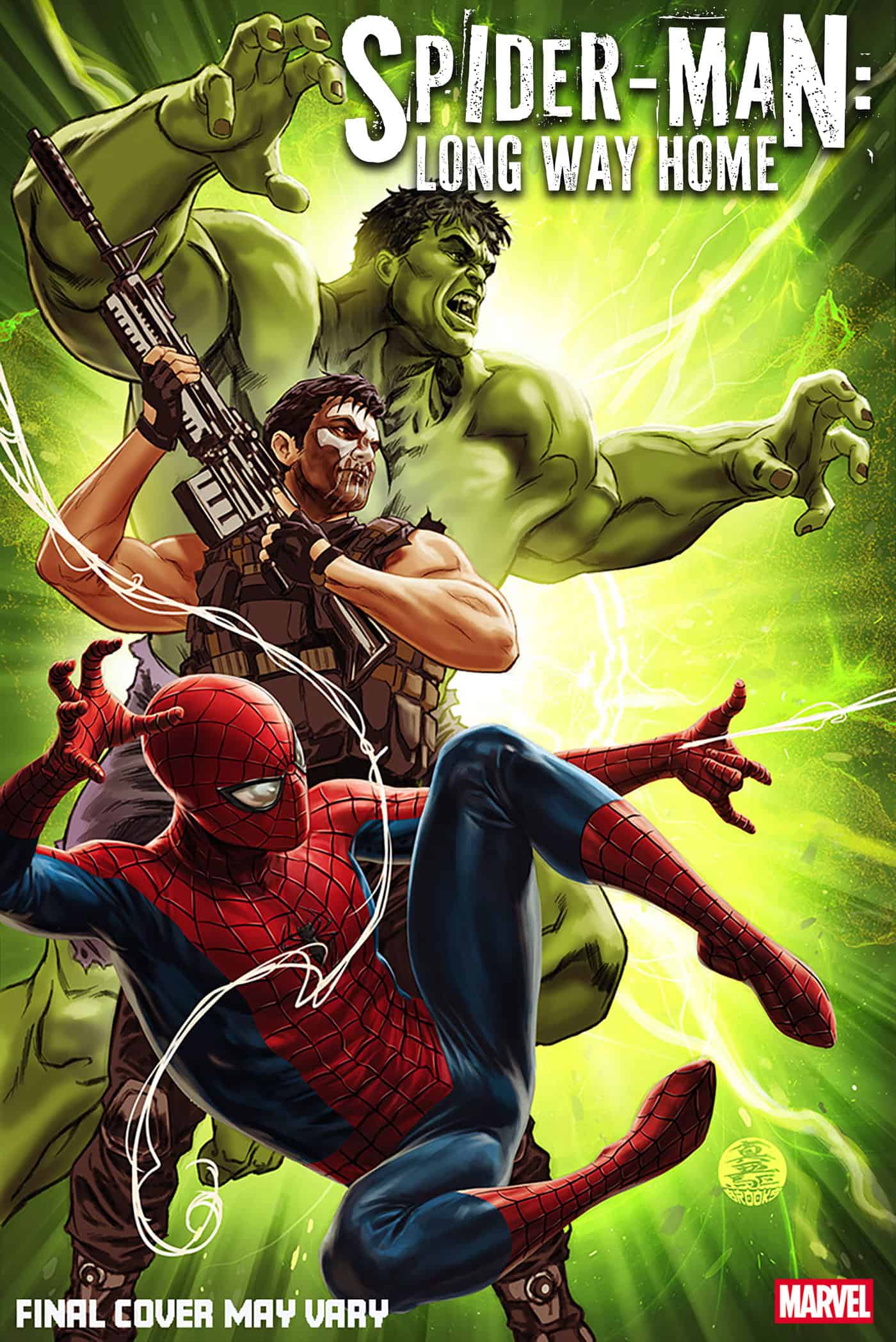 SPIDER-MAN: LONG WAY HOME #1 MARK BROOKS VARIANT