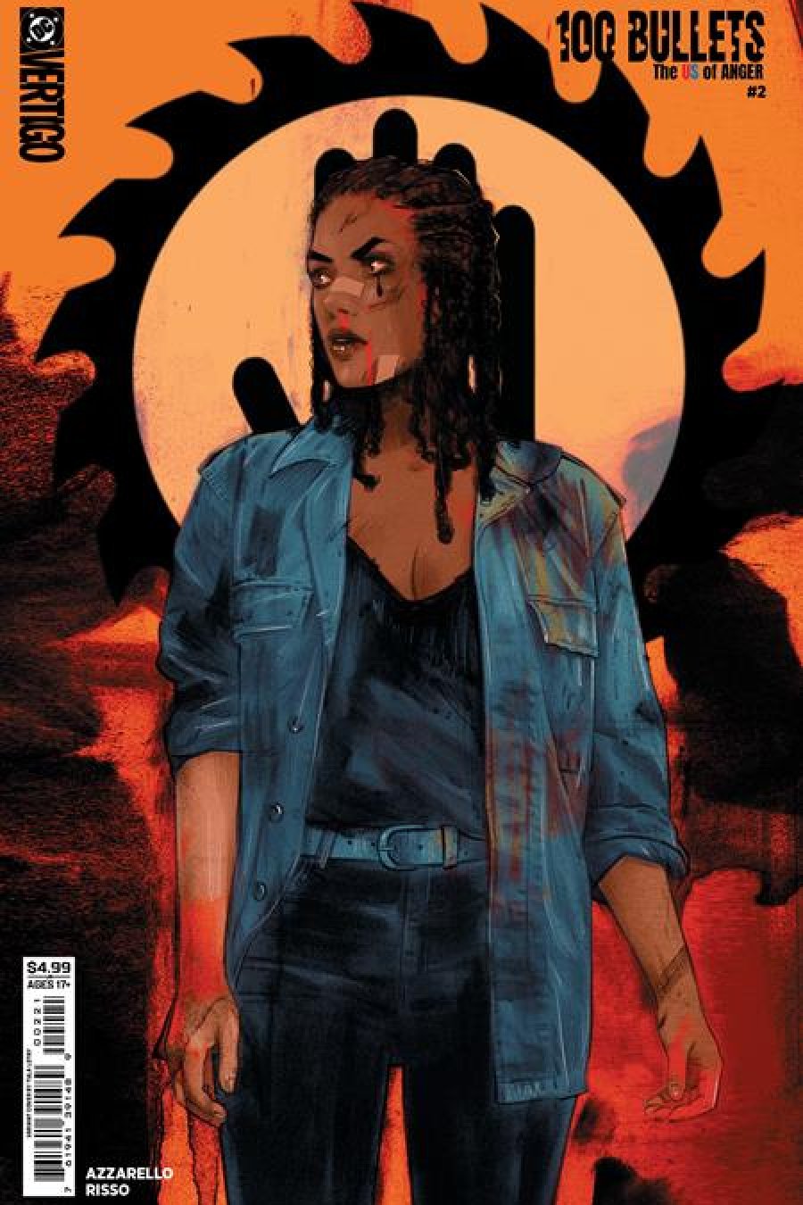 100 Bullets The US of ANGER #2 - (Of 8) Cvr B Tula Lotay Card Stock (Mr) cover art