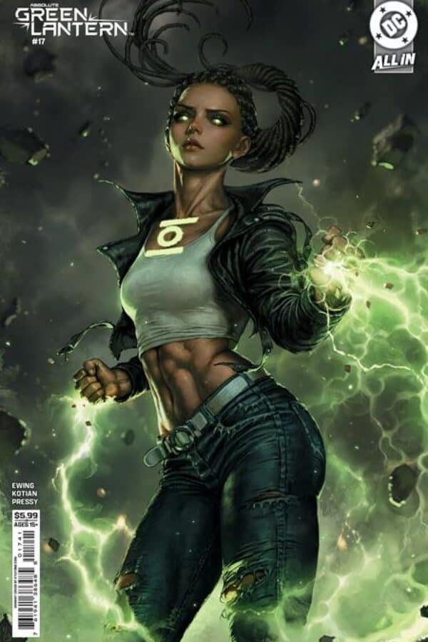 Absolute Green Lantern #17 - Cvr D Kyuyong Eom Card Stock Var cover art