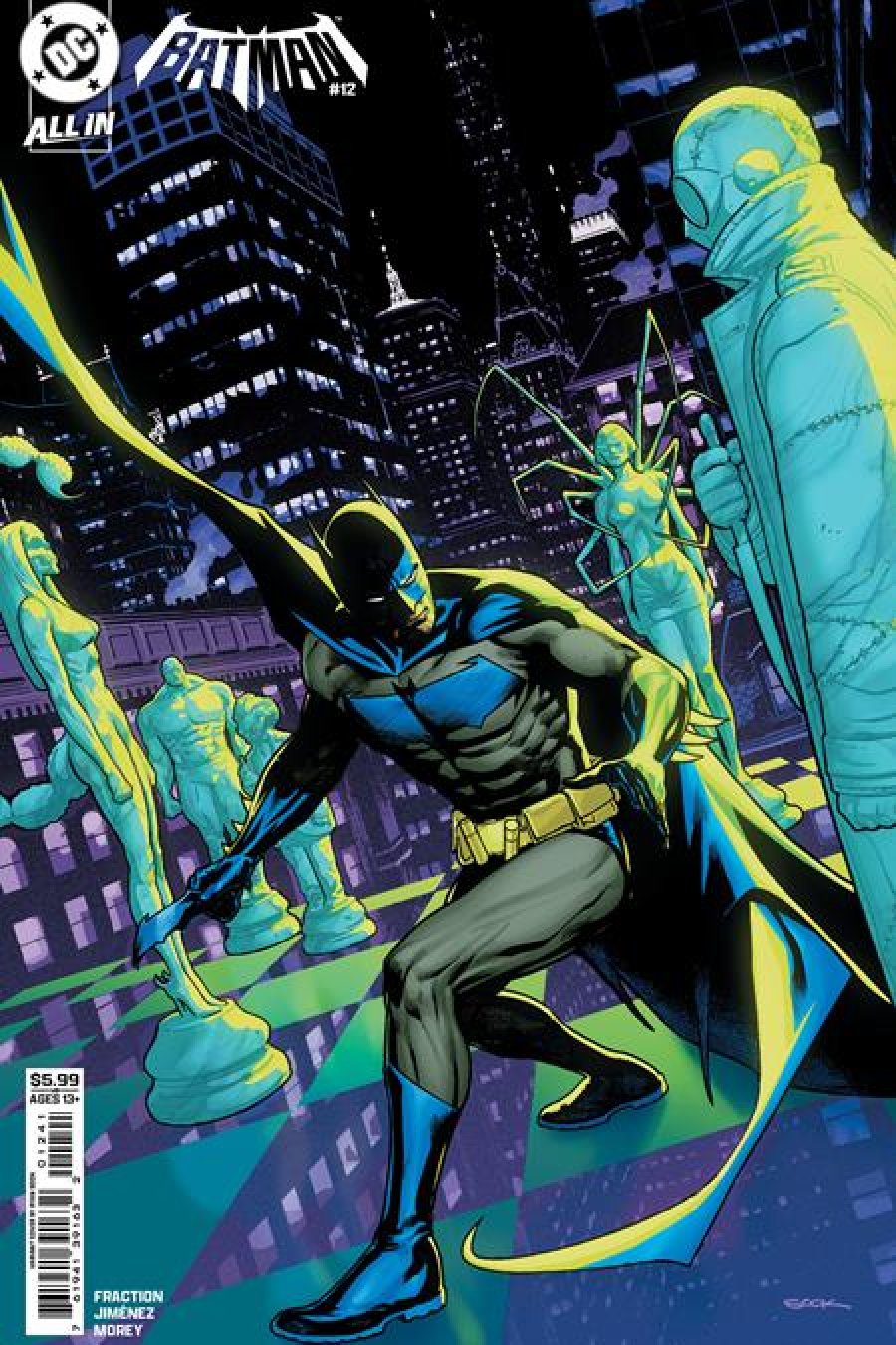 Batman #12 - Cvr D Ryan Sook Card Stock Var cover art